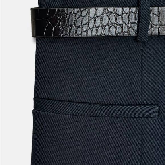 Zara NWT long waistcoat with belt 8899/537 - Picture 3 of 12